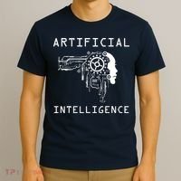 AI Developer Gift Artificial Brain Artificial Intelligence T-Shirt thumb 3