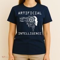 AI Developer Gift Artificial Brain Artificial Intelligence T-Shirt thumb 4