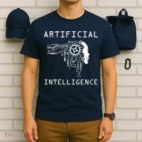 AI Developer Gift Artificial Brain Artificial Intelligence T-Shirt thumb 6
