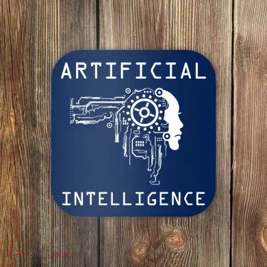 AI Developer Gift Artificial Brain Artificial Intelligence Coaster
