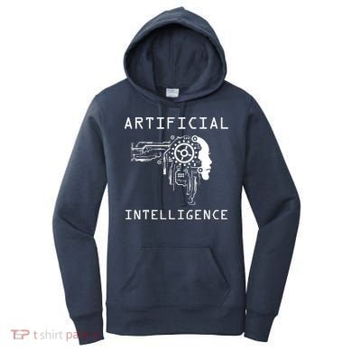 AI Developer Gift Artificial Brain Artificial Intelligence Women's Hoodie