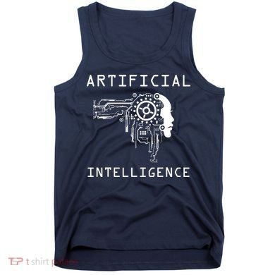 AI Developer Gift Artificial Brain Artificial Intelligence Tank Top