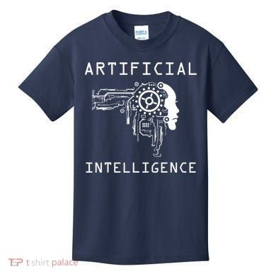 AI Developer Gift Artificial Brain Artificial Intelligence Kids T-Shirt