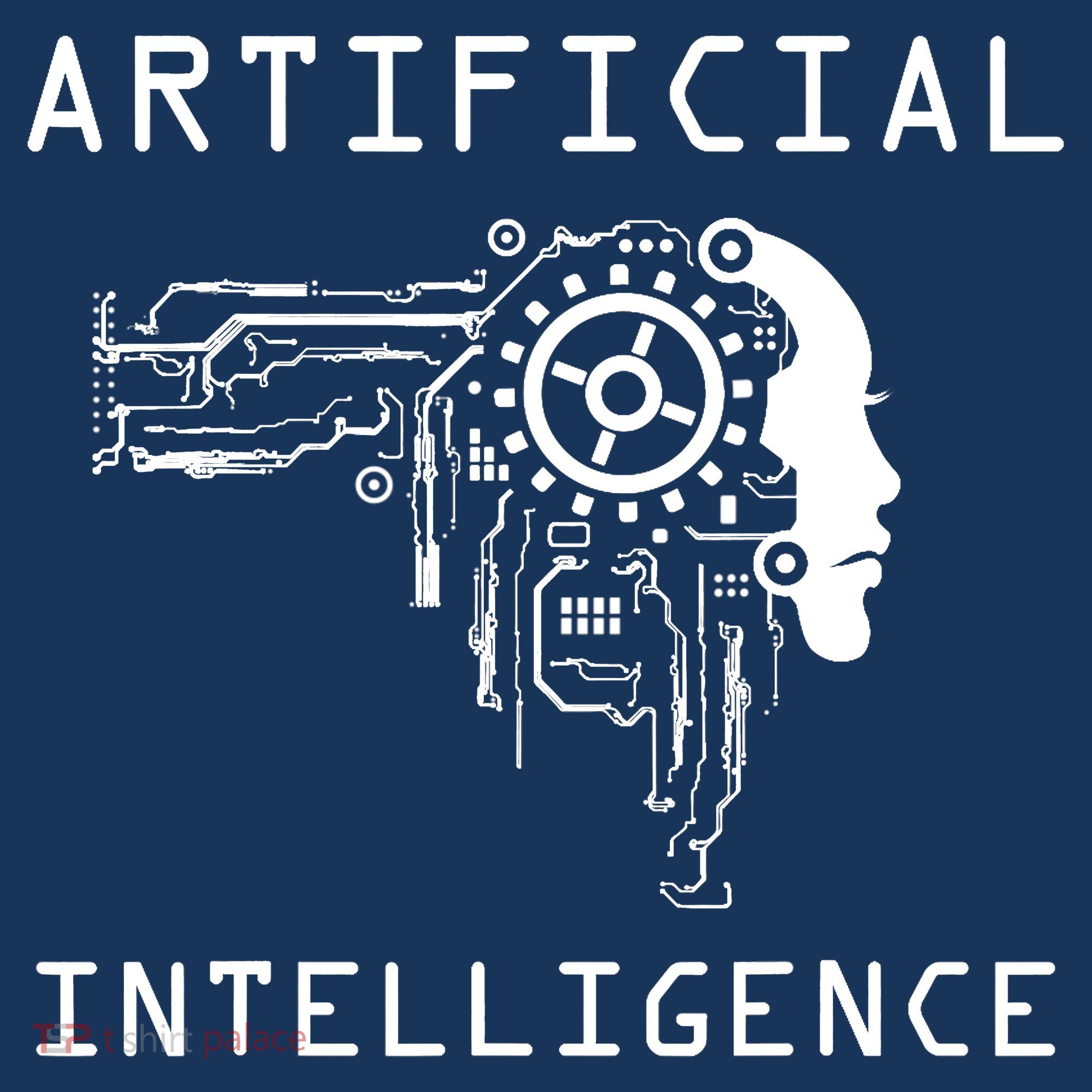AI Developer Gift Artificial Brain Artificial Intelligence Kids T-Shirt