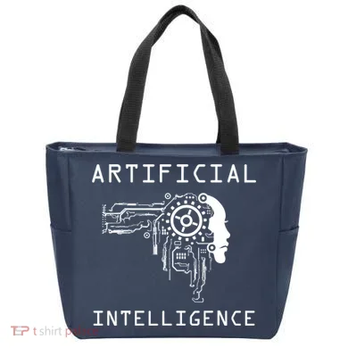 AI Developer Gift Artificial Brain Artificial Intelligence Tote Bag