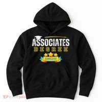 Associates Degree Graduation Senior Celebration Grad Party Hoodie thumb 0