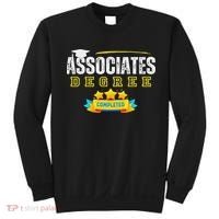 Associates Degree Graduation Senior Celebration Grad Party Sweatshirt thumb 0