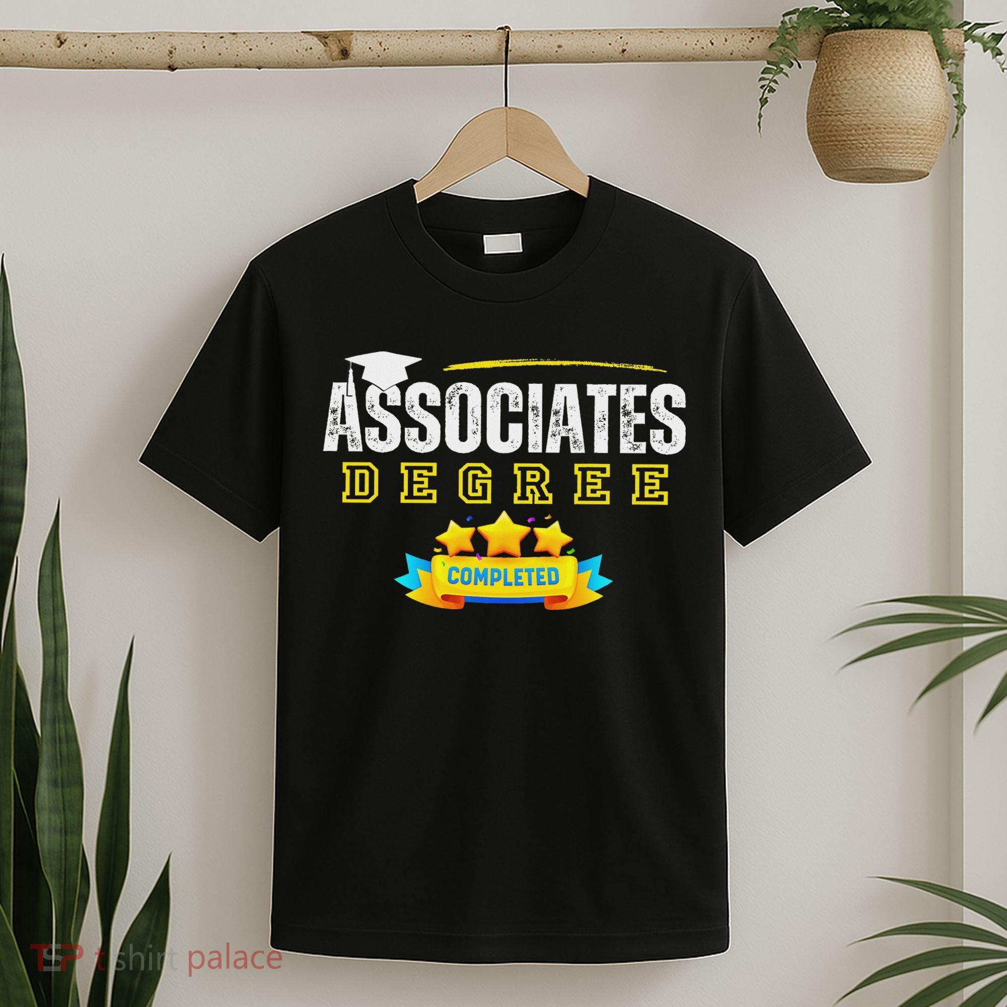Associates Degree Graduation Senior Celebration Grad Party T-Shirt