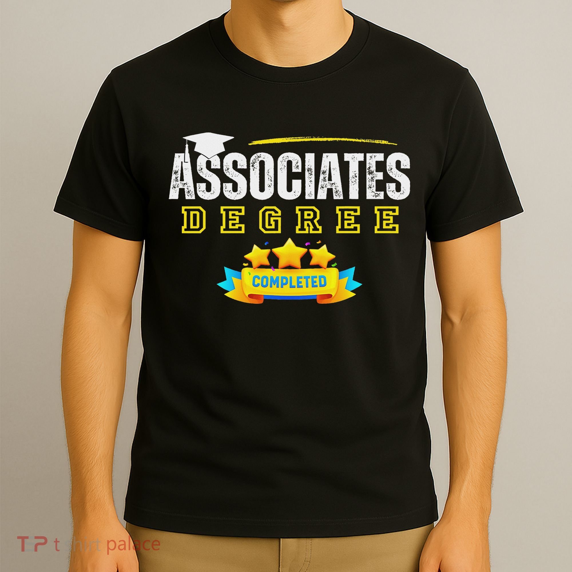Associates Degree Graduation Senior Celebration Grad Party T-Shirt