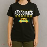 Associates Degree Graduation Senior Celebration Grad Party T-Shirt thumb 4