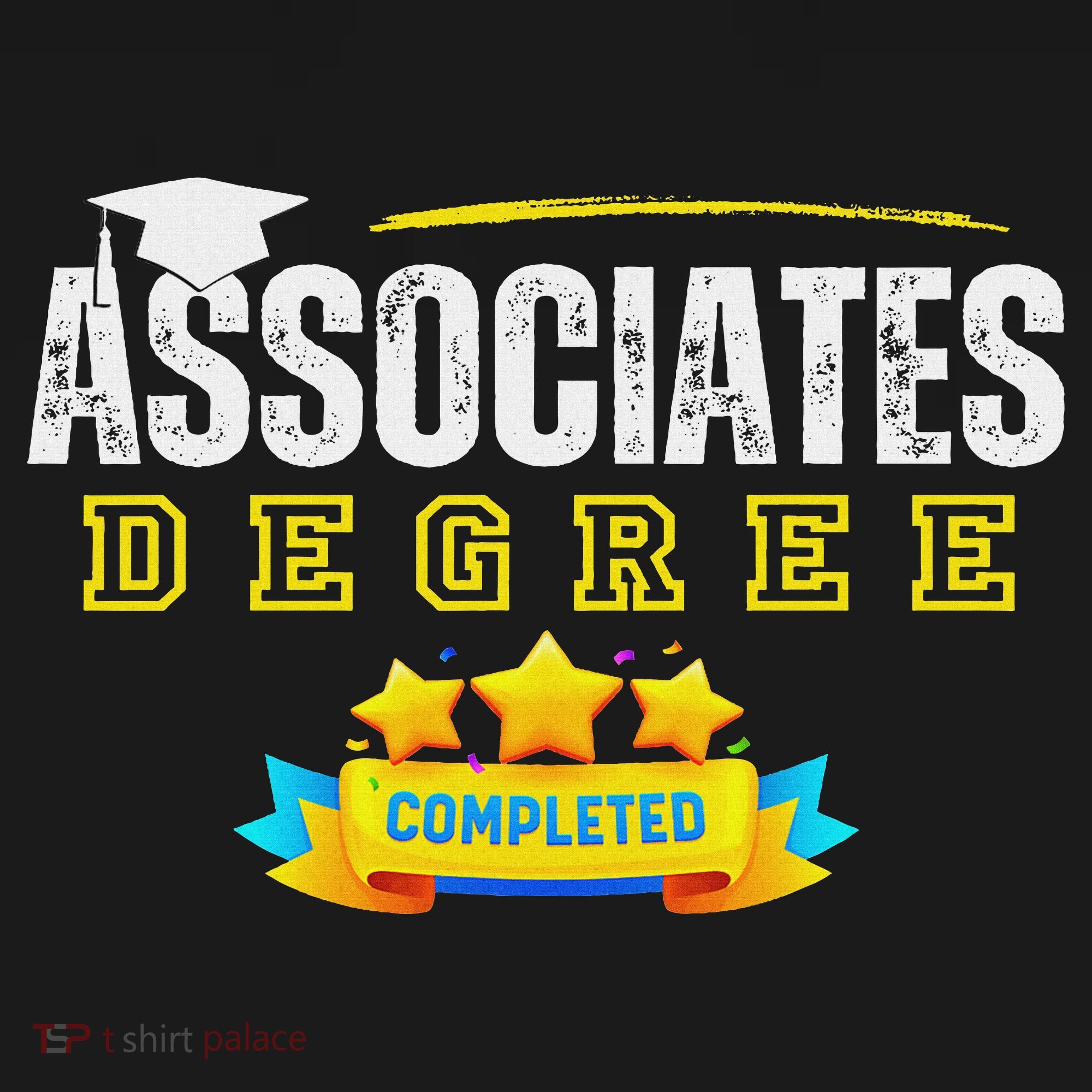 Associates Degree Graduation Senior Celebration Grad Party Women's Hoodie
