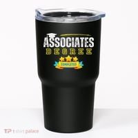 Associates Degree Graduation Senior Celebration Grad Party Tumbler thumb 0