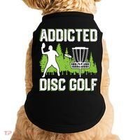 Addicted Disc Golf Tree Frisbee Golf Lovers Gift Doggie Tank thumb 0
