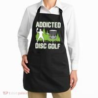 Addicted Disc Golf Tree Frisbee Golf Lovers Gift Apron thumb 2