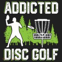 Addicted Disc Golf Tree Frisbee Golf Lovers Gift Beanie thumb 2
