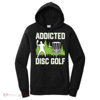 Addicted Disc Golf Tree Frisbee Golf Lovers Gift Women's Hoodie thumb 0