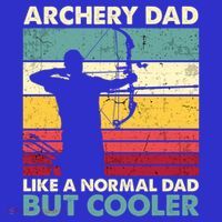 Archery Dad Gift Funny Archer Father's Day Retro Vintage Gift T-Shirt thumb 7