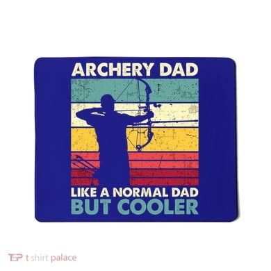 Archery Dad Gift Funny Archer Father's Day Retro Vintage Gift Mousepad