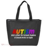 Autism Definition Helps Offset The Excessive Number Of Boring People On Earth Tote Bag thumb 0