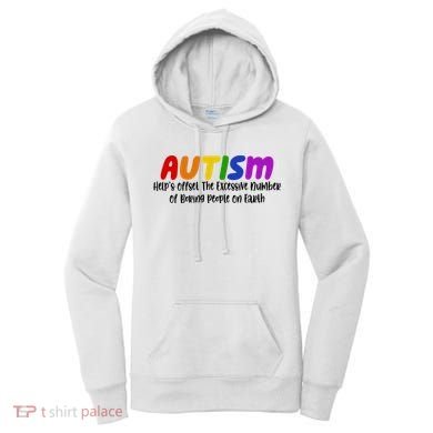 Autism Definition Helps Offset The Excessive Number Of Boring People On Earth Women's Hoodie