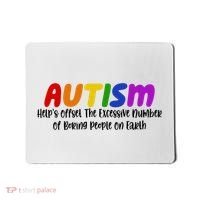 Autism Definition Helps Offset The Excessive Number Of Boring People On Earth Mousepad thumb 0
