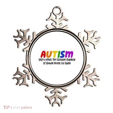 Autism Definition Helps Offset The Excessive Number Of Boring People On Earth Ornament