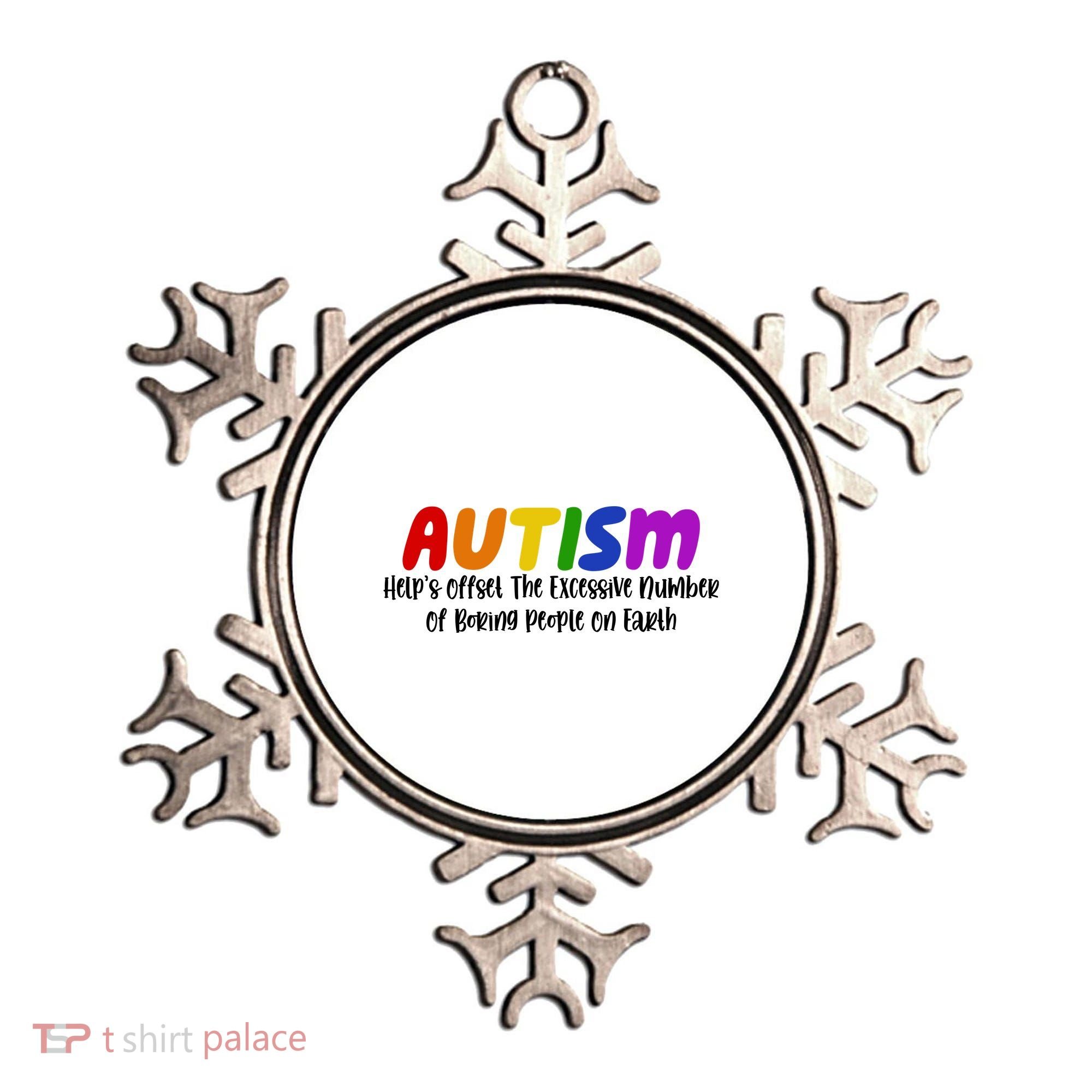 Autism Definition Helps Offset The Excessive Number Of Boring People On Earth Ornament
