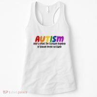 Autism Definition Helps Offset The Excessive Number Of Boring People On Earth Women's Tank Top thumb 0