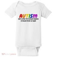 Autism Definition Helps Offset The Excessive Number Of Boring People On Earth Baby Bodysuit thumb 0