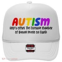Autism Definition Helps Offset The Excessive Number Of Boring People On Earth Hat thumb 0
