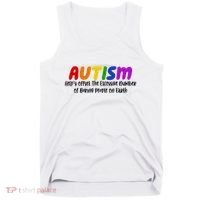 Autism Definition Helps Offset The Excessive Number Of Boring People On Earth Tank Top thumb 0