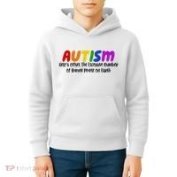 Autism Definition Helps Offset The Excessive Number Of Boring People On Earth Kids Hoodie thumb 4