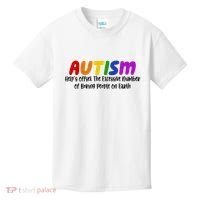 Autism Definition Helps Offset The Excessive Number Of Boring People On Earth Kids T-Shirt thumb 0