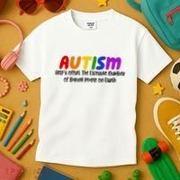 Autism Definition Helps Offset The Excessive Number Of Boring People On Earth Kids T-Shirt thumb 3