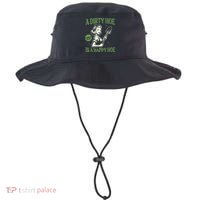 A Dirty Hoe Is A Happy Hoe Funny Gardening Plant Lover Women Bucket Hat thumb 0