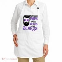 Awesome Dads Have Tattoos And Beards Apron thumb 2