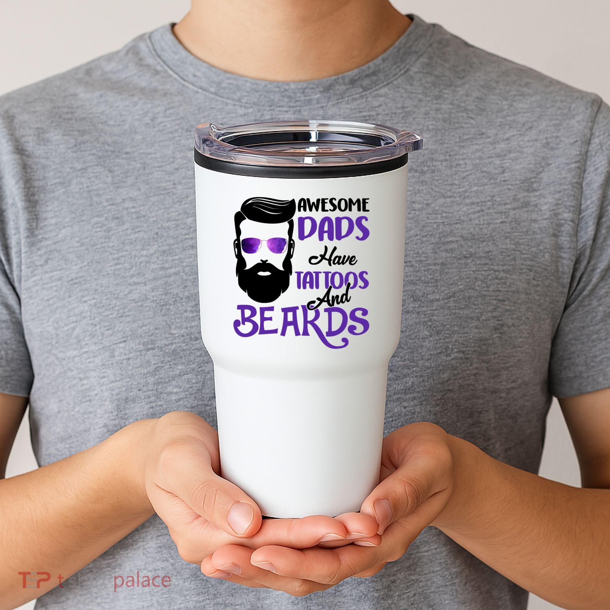 Awesome Dads Have Tattoos And Beards Tumbler