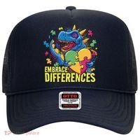 Autism Dinosaur Holding Puzzle Heart Hat thumb 0