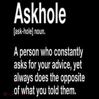 Askhole Definition Hilarious Gag Dictionary Adult Women's Hoodie thumb 2
