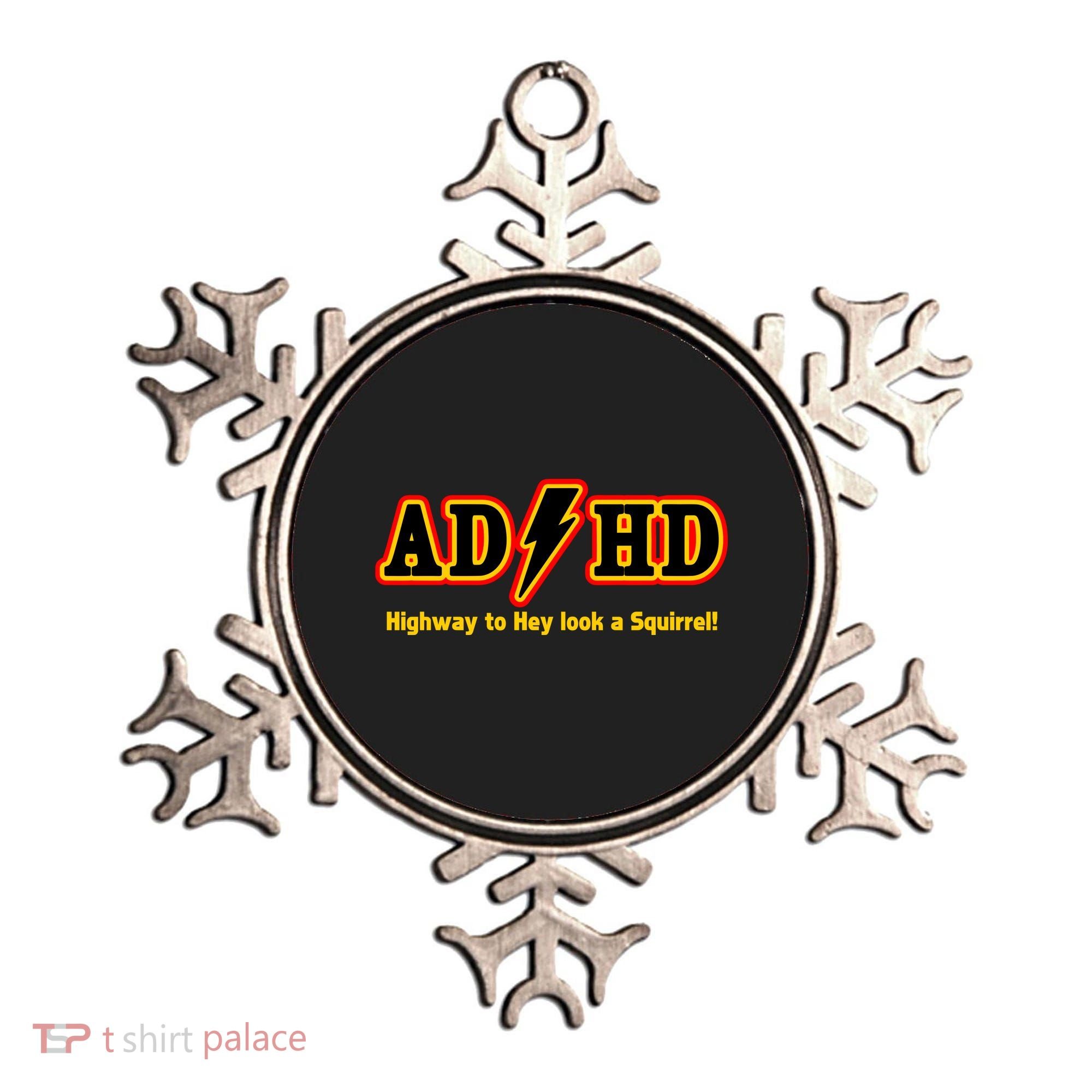 ADHD Highway To Squirrel Ornament