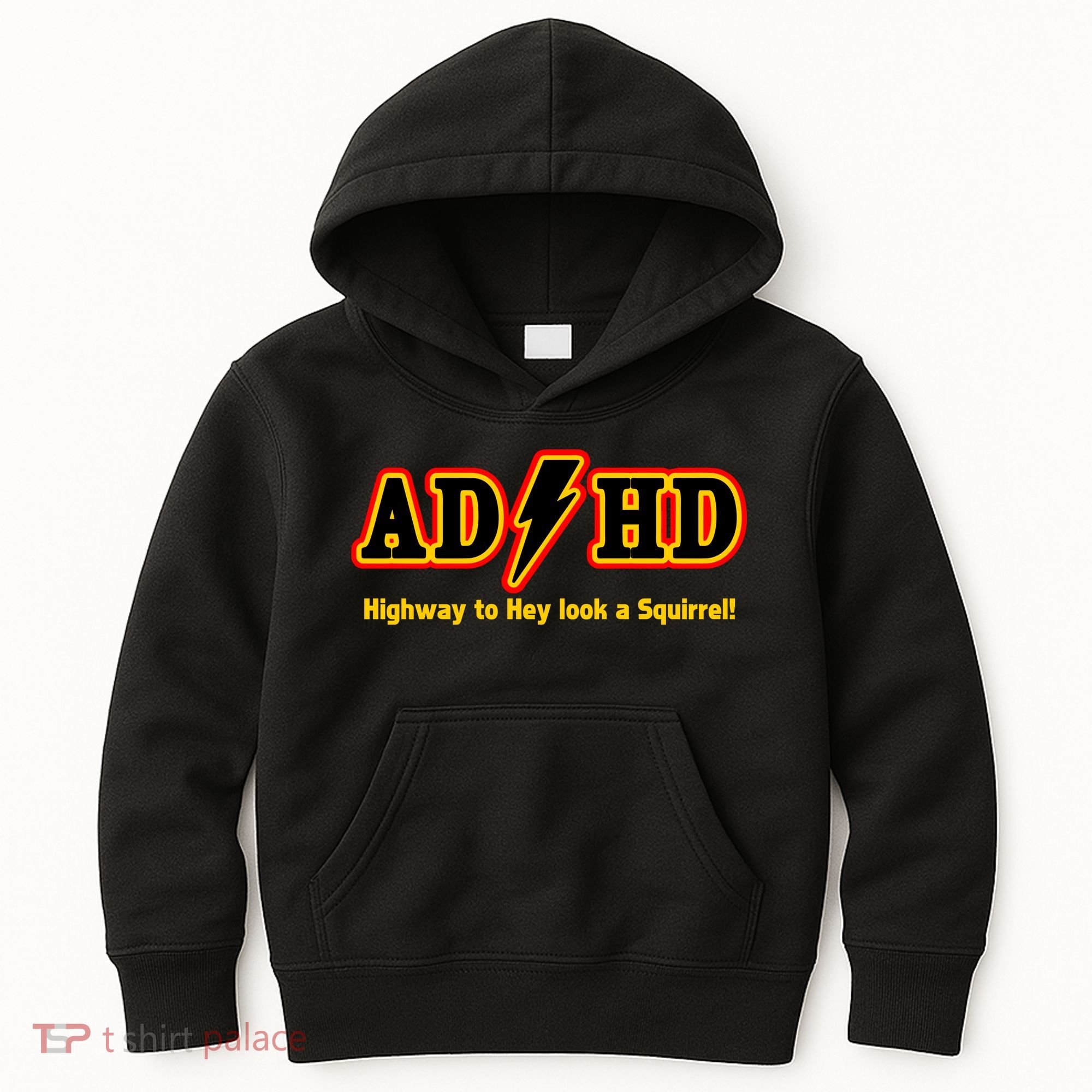 ADHD Highway To Squirrel Kids Hoodie