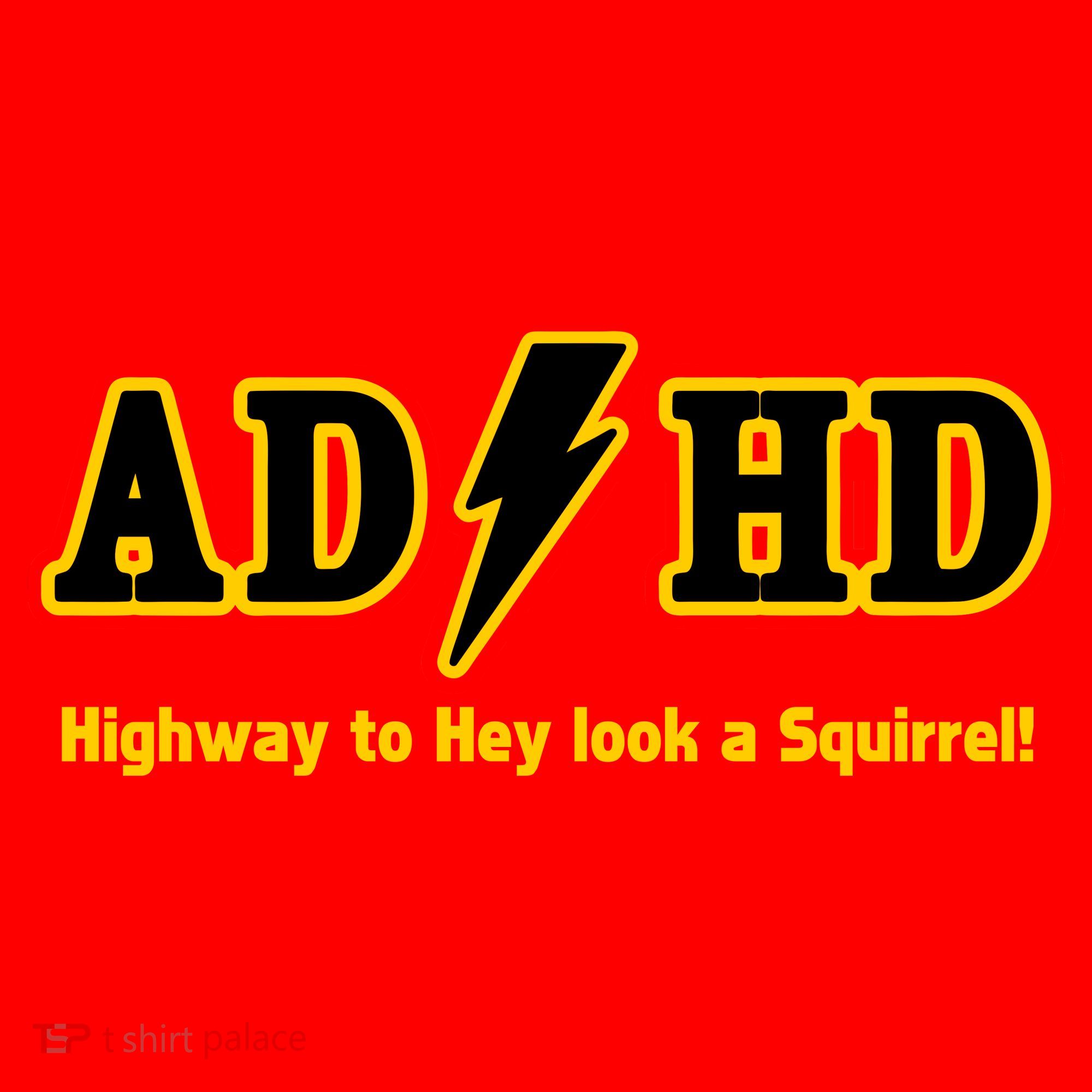ADHD Highway To Squirrel Santa Hat