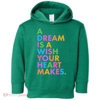 A Dream Is A Wish Your Heart Makes Toddler Hoodie thumb 0