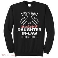 Awesome Daughter In Law Looks Like From Mother In Law Sweatshirt thumb 0