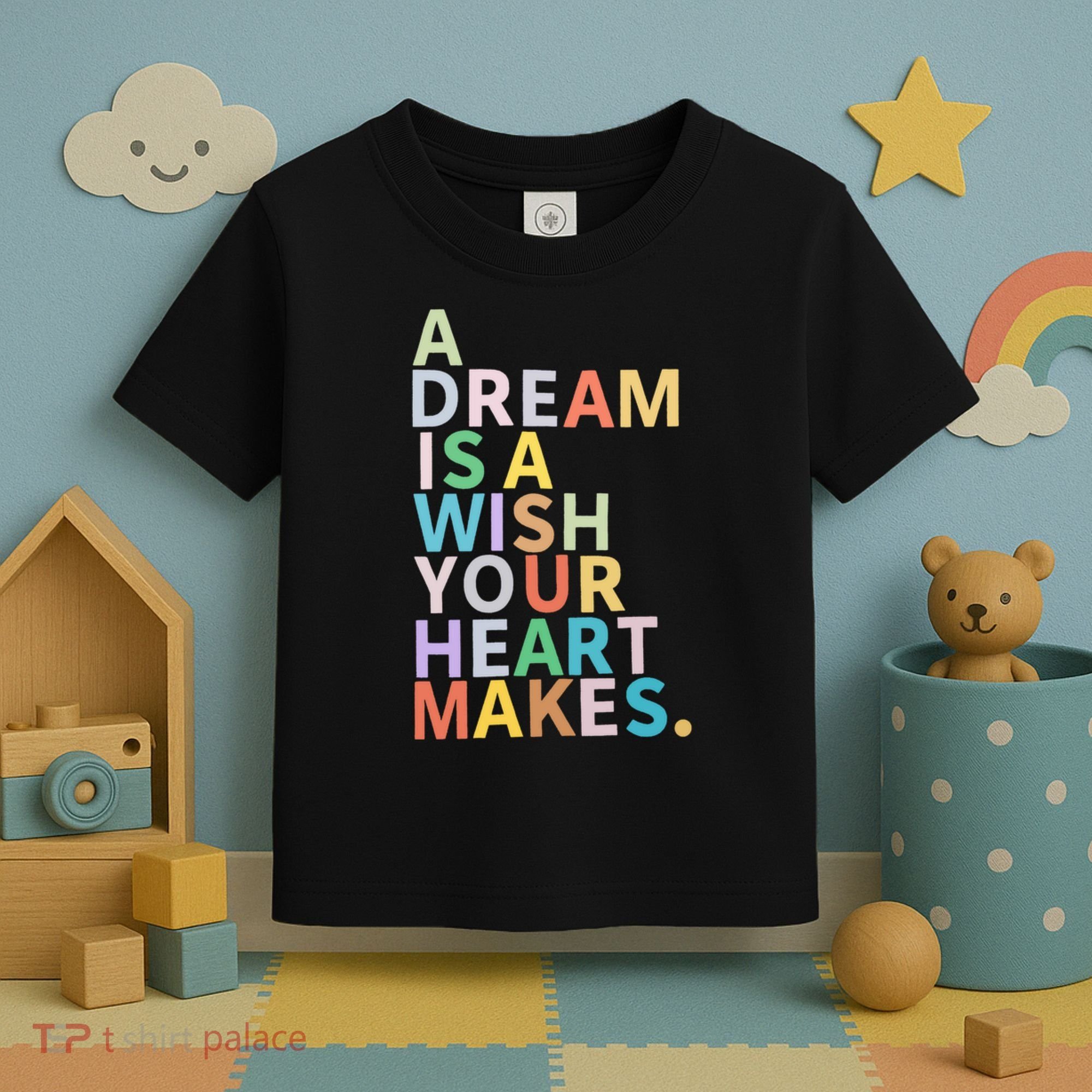 A Dream Is A Wish Your Heart Makes Toddler T-Shirt