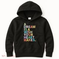 A Dream Is A Wish Your Heart Makes Kids Hoodie thumb 0