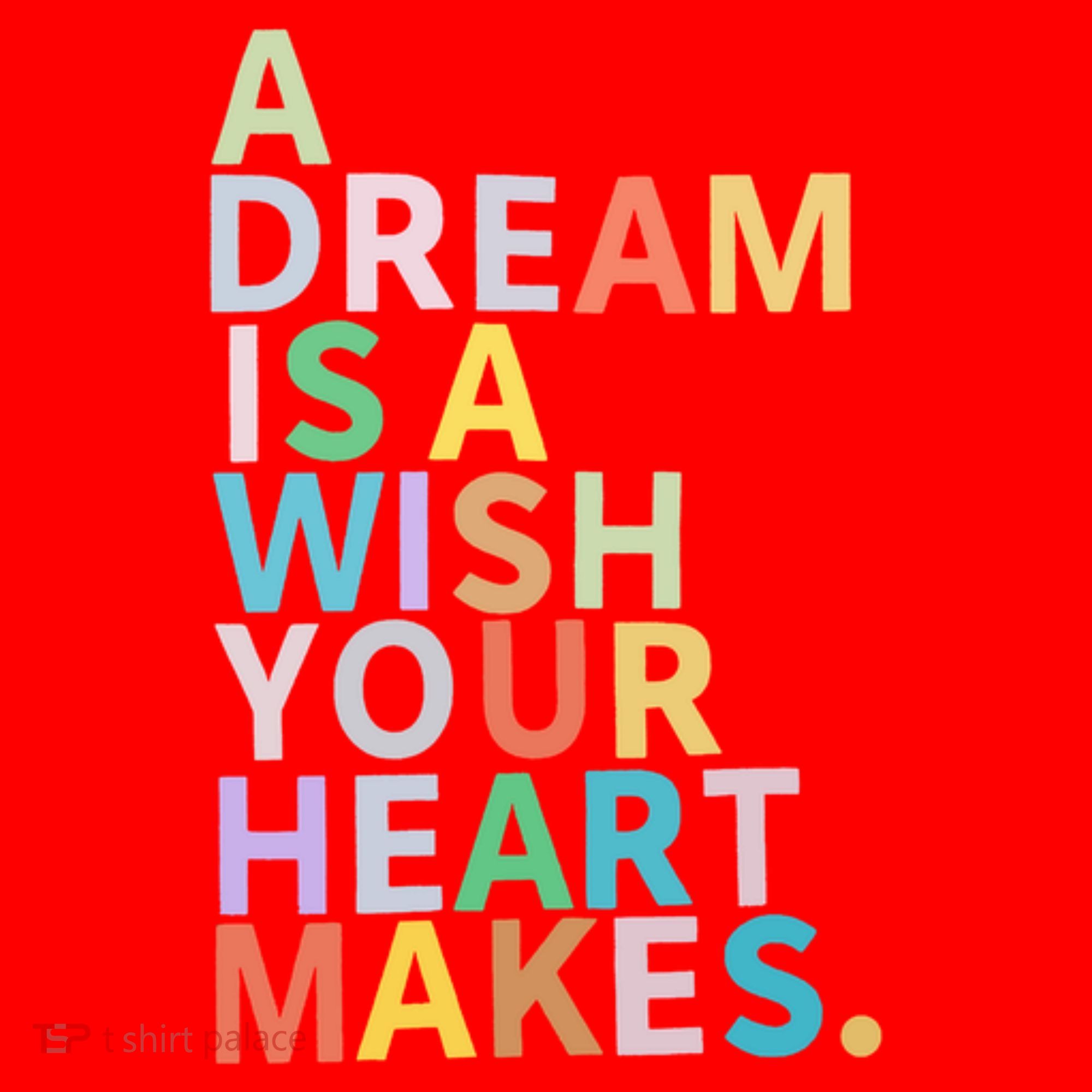 A Dream Is A Wish Your Heart Makes Santa Hat