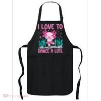 Axolotl Dancer - I Love To Dance A Lotl Dancing Axolotl Girl Apron thumb 0