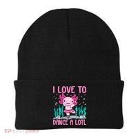 Axolotl Dancer - I Love To Dance A Lotl Dancing Axolotl Girl Beanie thumb 0