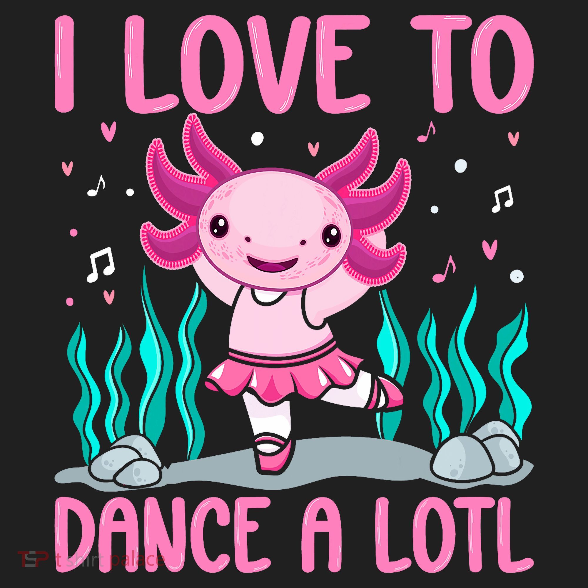 Axolotl Dancer - I Love To Dance A Lotl Dancing Axolotl Girl Hat
